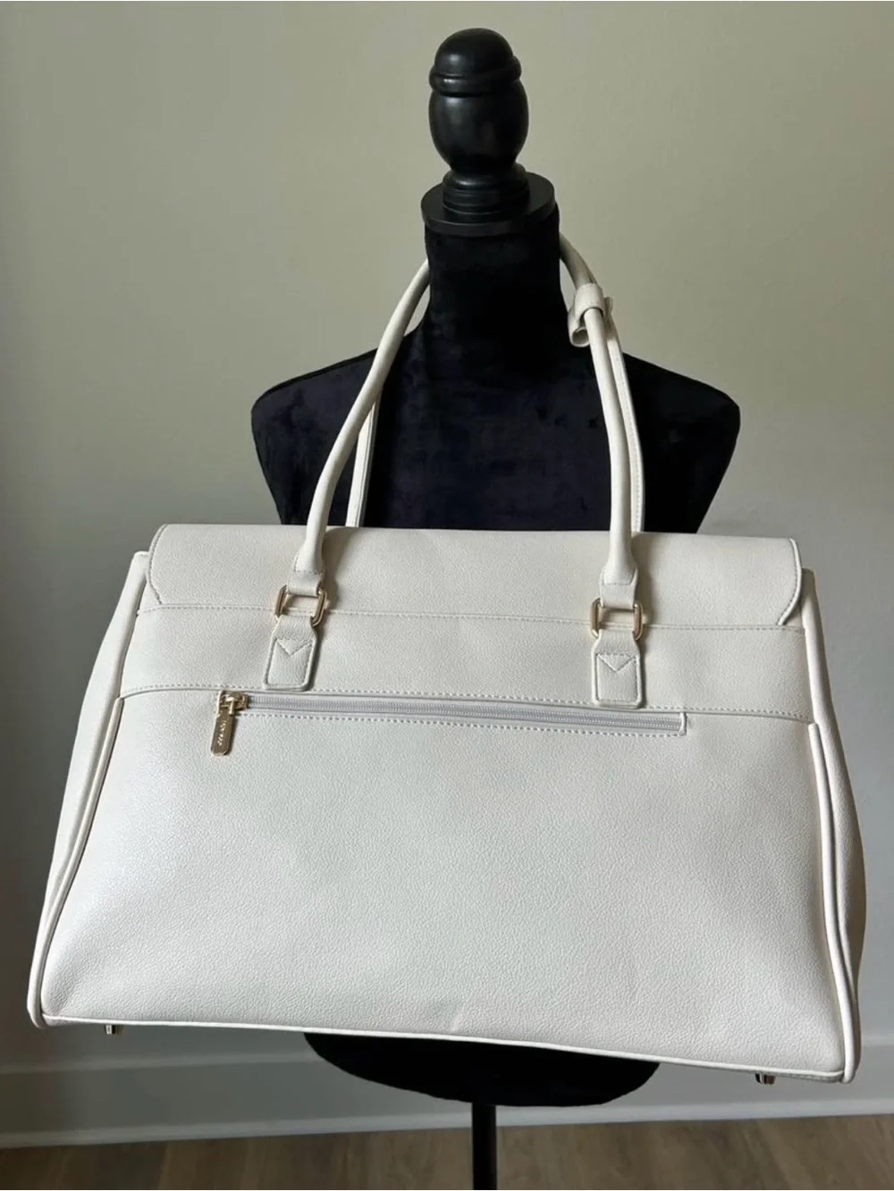 LOVEVOOK Cream Handbag & Laptop Bag